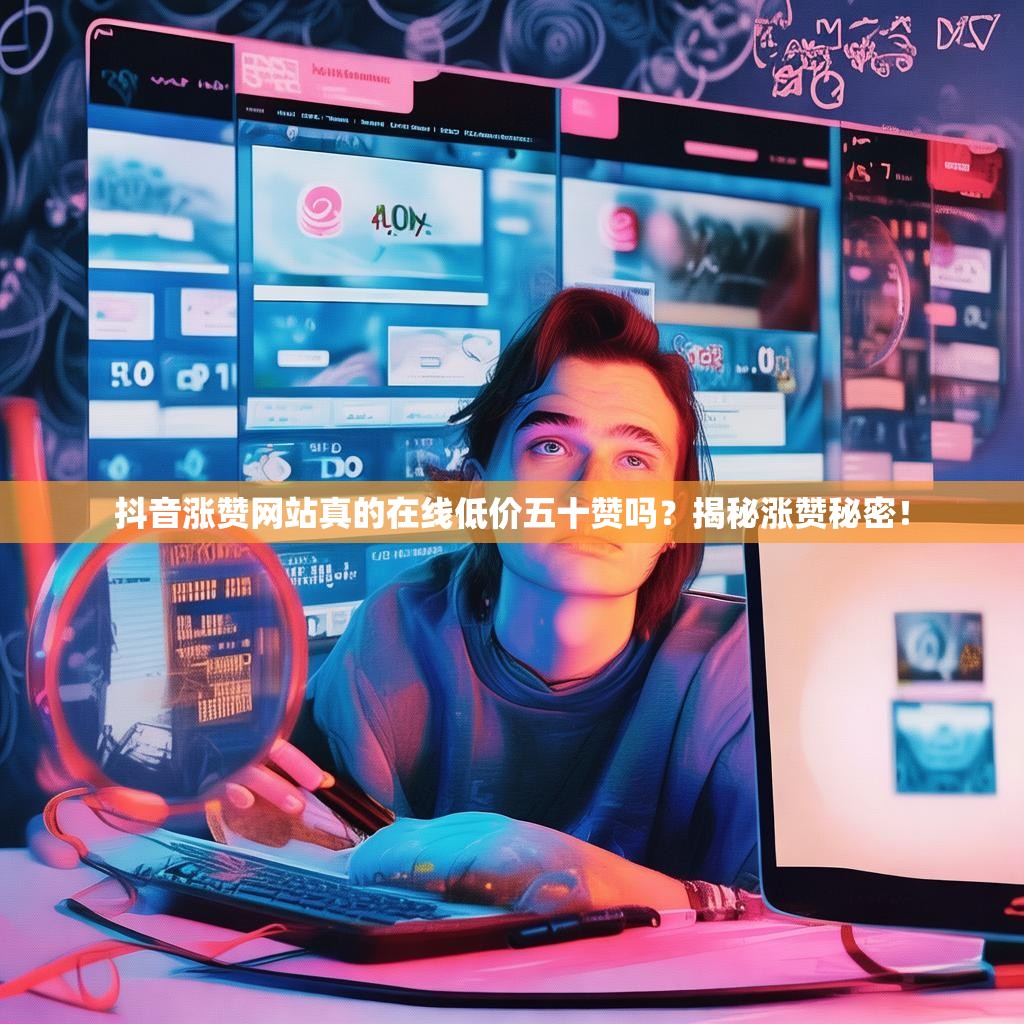 抖音涨赞网站真的在线低价五十赞吗？揭秘涨赞秘密！