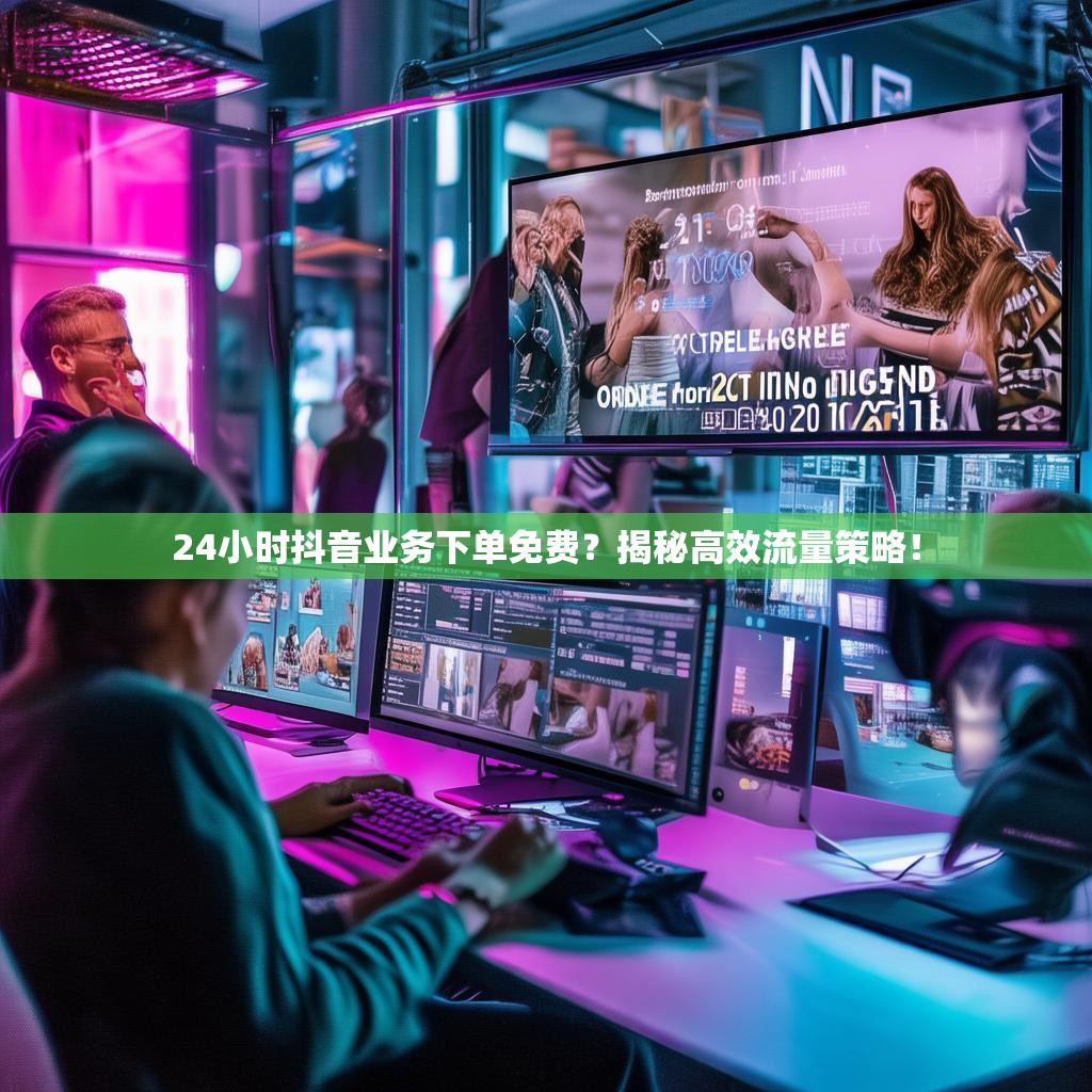 24小时抖音业务下单免费？揭秘高效流量策略！