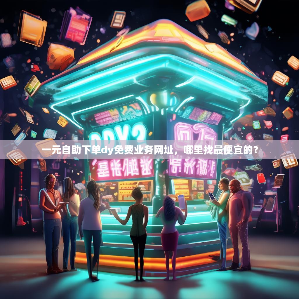 一元自助下单dy免费业务网址，哪里找最便宜的？