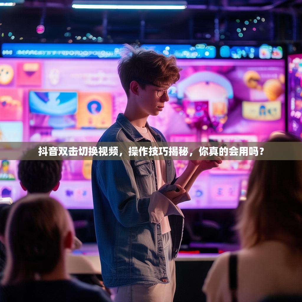 抖音双击切换视频，操作技巧揭秘，你真的会用吗？