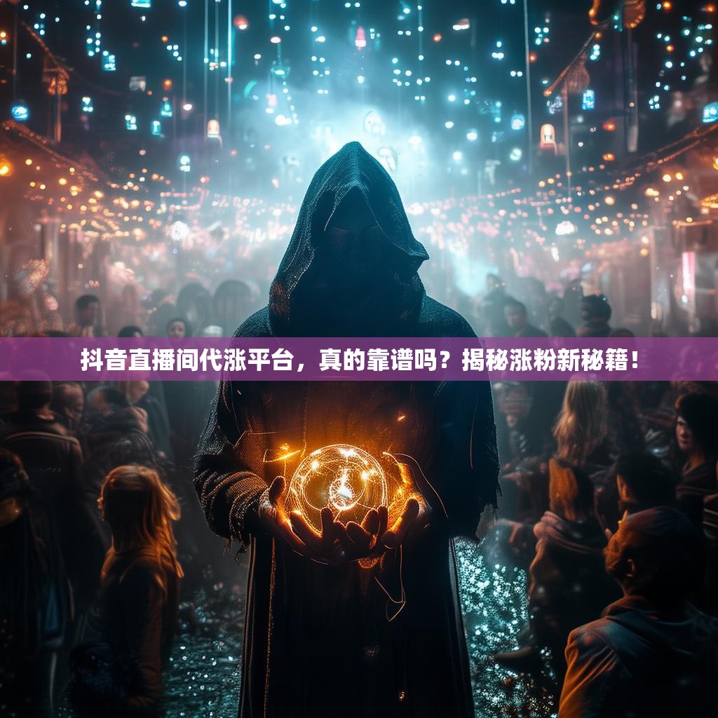 抖音直播间代涨平台，真的靠谱吗？揭秘涨粉新秘籍！