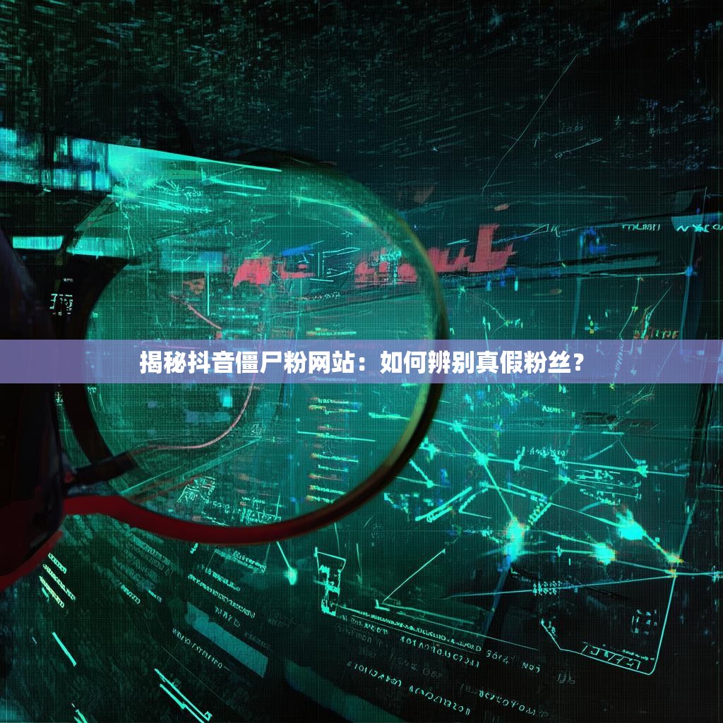 揭秘抖音僵尸粉网站：如何辨别真假粉丝？