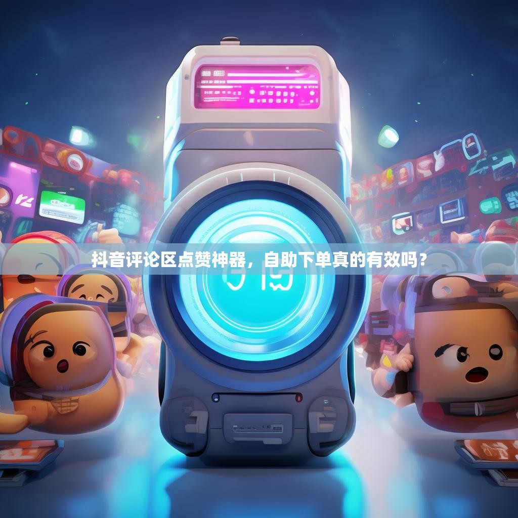 抖音评论区点赞神器，自助下单真的有效吗？
