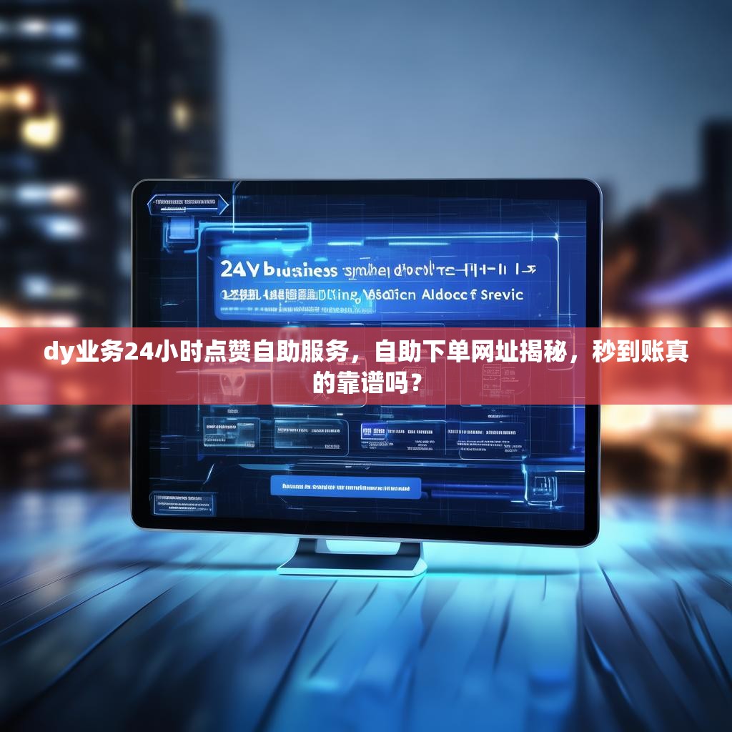 dy业务24小时点赞自助服务，自助下单网址揭秘，秒到账真的靠谱吗？