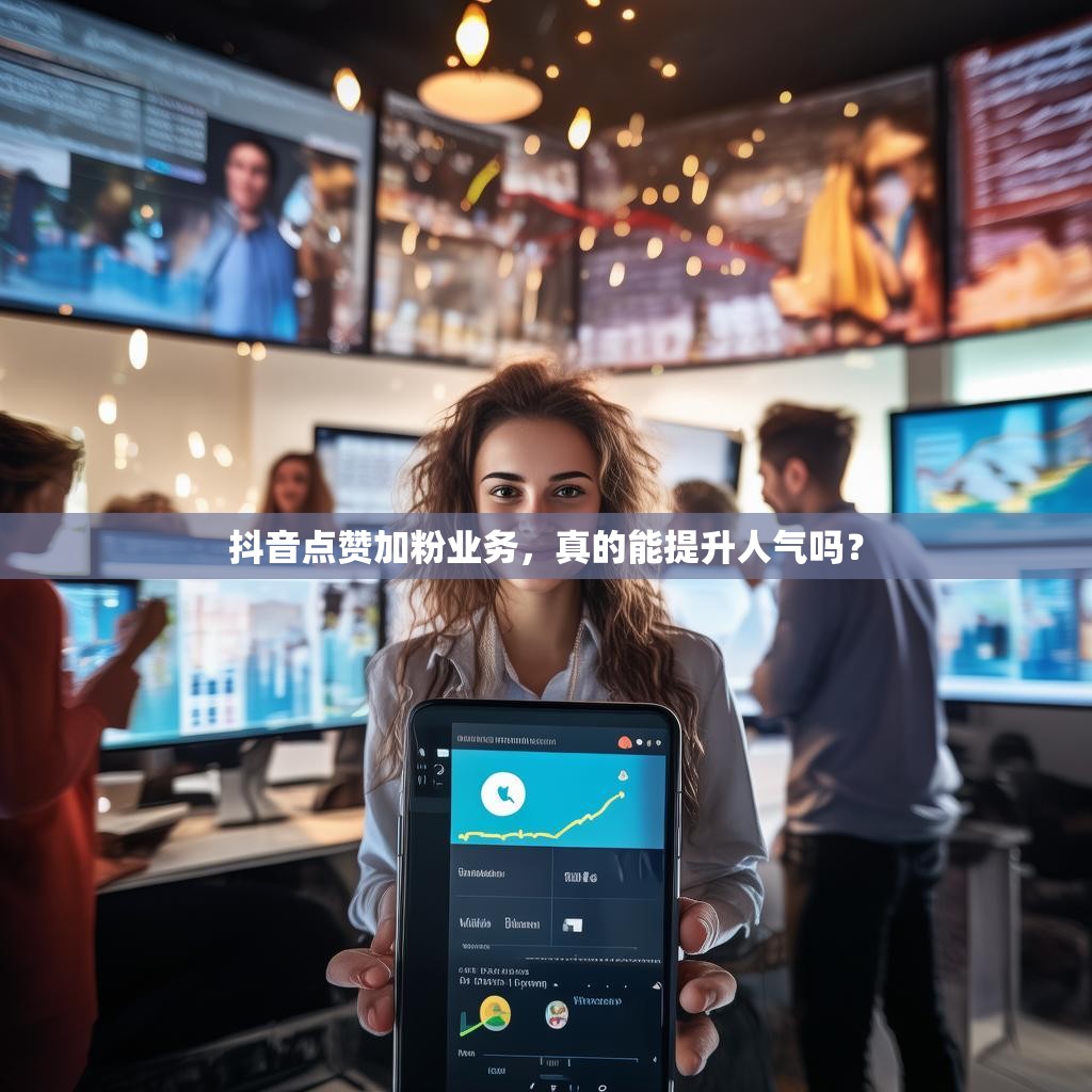 抖音点赞加粉业务，真的能提升人气吗？