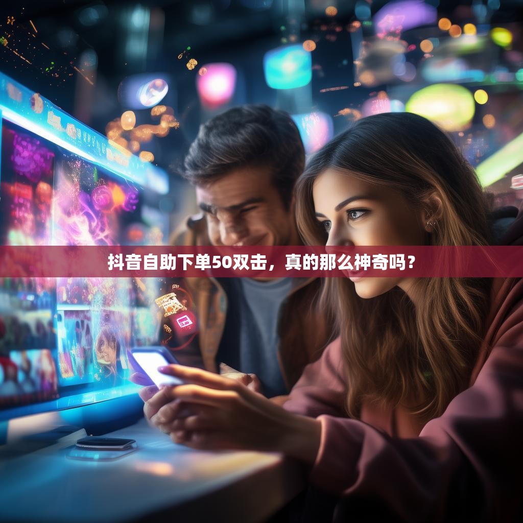 抖音自助下单50双击，真的那么神奇吗？