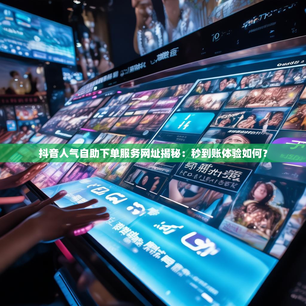 抖音人气自助下单服务网址揭秘：秒到账体验如何？