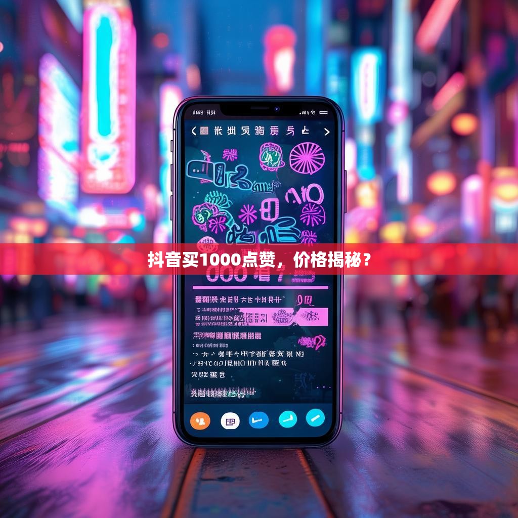 抖音买1000点赞，价格揭秘？