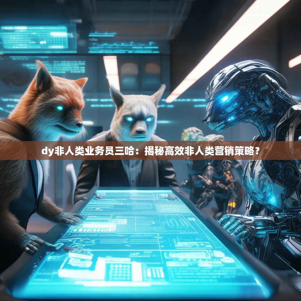 dy非人类业务员三哈：揭秘高效非人类营销策略？