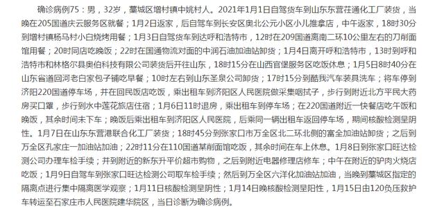 12月5日石家庄新增确诊病例活动轨迹及进京政策相关情况